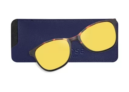 Clip magnétique jaune  Femme - Conduite de nuit - Ultem - OCP578_C3_CLIP_DRIVE - OSMOSE - Octika