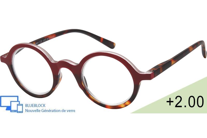 Lunette loupe de lecture Blueblock  Femme - LI_C1_200 - Plastique (CP/TR90) - Anti-lumière bleue - Optique pré-monté Blueblock -