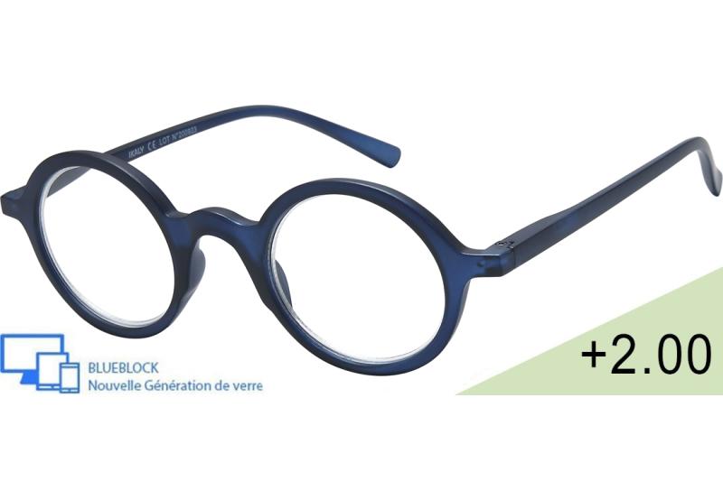 Lunette loupe de lecture Blueblock  Mixte - LI_C3_200 - Plastique (CP/TR90) - Anti-lumière bleue - Optique pré-monté Blueblock -
