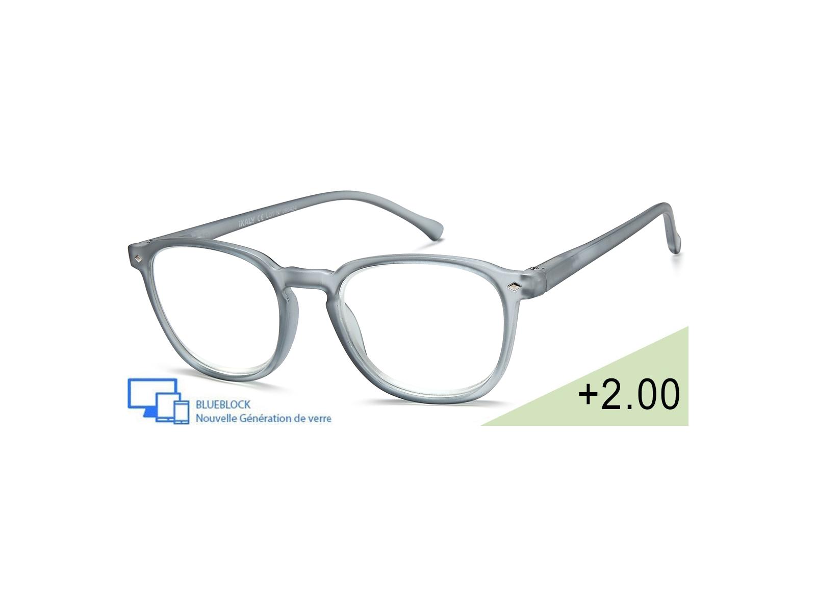 Lot De 5 Paires De Lunettes De Lecture +2.50 - Noir, Gris, Rouge - Unisexe Adulte - Neuf