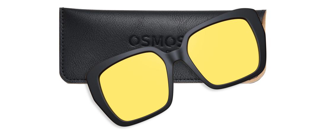 Clip magnétique jaune  Femme - Conduite de nuit - Ultem - OCP593_CLIP_DRIVE - OSMOSE - Octika