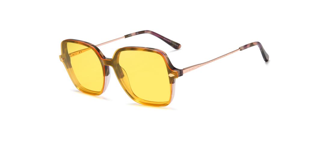 Lunette de vue Polar Clip  Femme - Acétate + Clip magnétique solaire polarisé - OCP563_C1 - OSMOSE - Octika