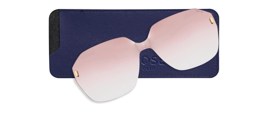 Clip magnétique solaire polarisé  Femme - Ultem - OCP610_CLIP_RSD1 - OSMOSE - Octika