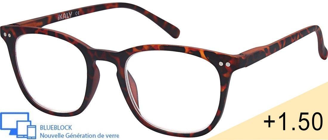  Unisex's Reading Glasses - BA_C4_150 - injected plastic (CP/TR90) - Anti-blue light -  blueblock pre-mounted reading Optics - I