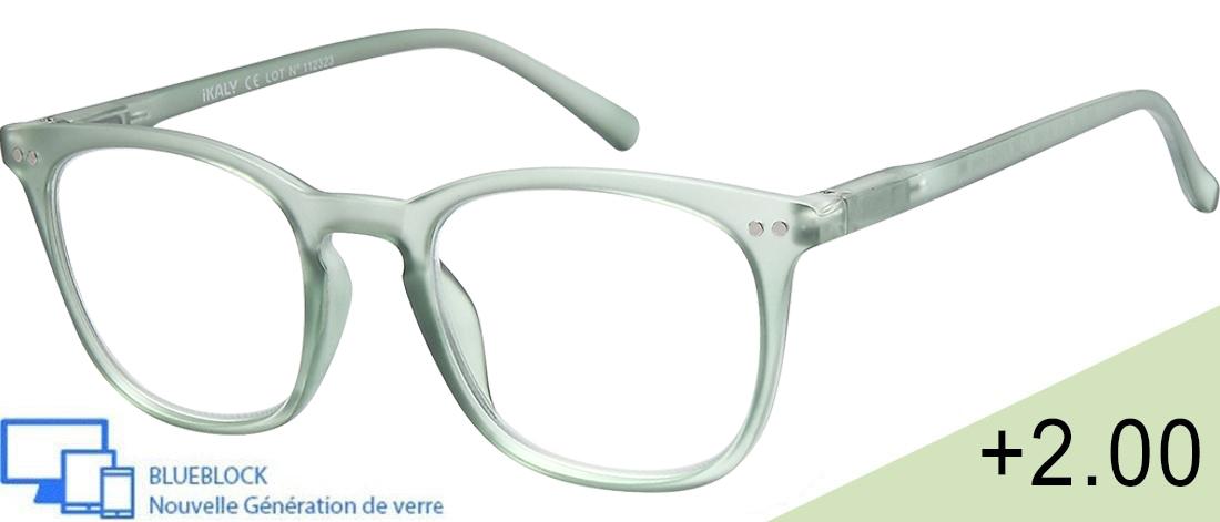  Unisex's Reading Glasses - BA_C6_200 - injected plastic (CP/TR90) - Anti-blue light -  blueblock pre-mounted reading Optics - I
