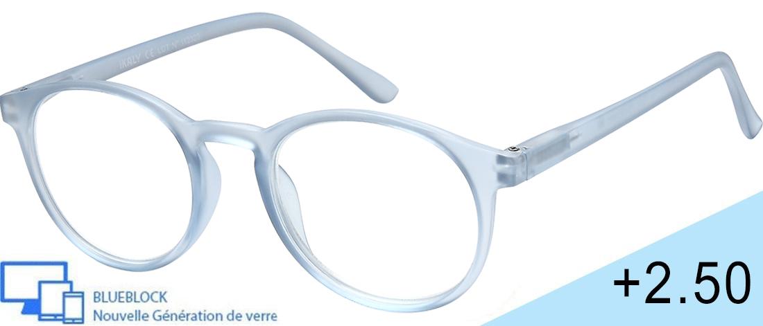  Unisex's Reading Glasses - MI_C4_250 - injected plastic (CP/TR90) - Anti-blue light -  blueblock pre-mounted reading Optics - I