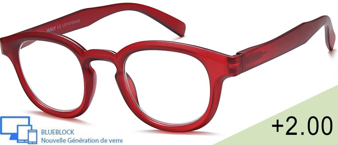  Unisex's Reading Glasses - AT_C3_200 - injected plastic (CP/TR90) - Anti-blue light -  blueblock pre-mounted reading Optics - I