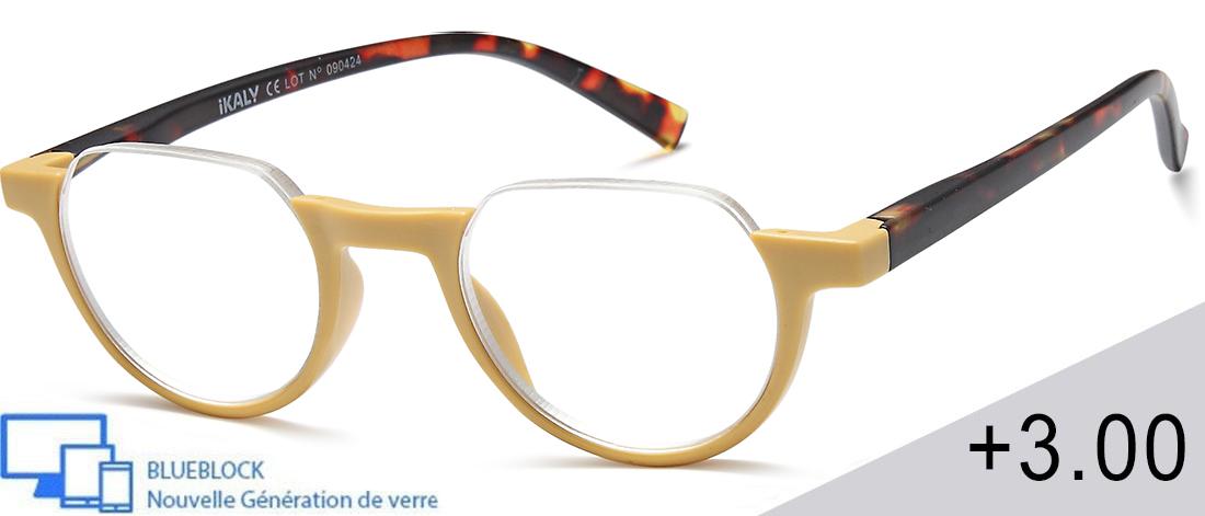  Unisex's Reading Glasses - CO_C3_300 - injected plastic (CP/TR90) - Anti-blue light -  blueblock pre-mounted reading Optics - I