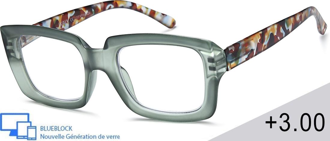  Women's Reading Glasses - SE_C2_300 - injected plastic (CP/TR90) - Anti-blue light -  blueblock pre-mounted reading Optics - IK