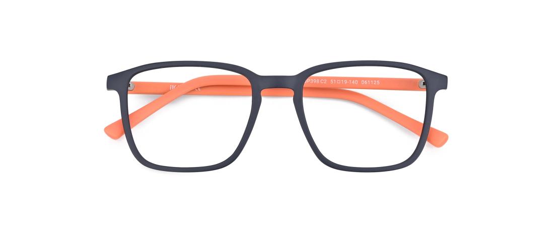  Men's Eyewear - Injected plastic (CP/TR90) - OP398_C2 - Ikaly - Octika