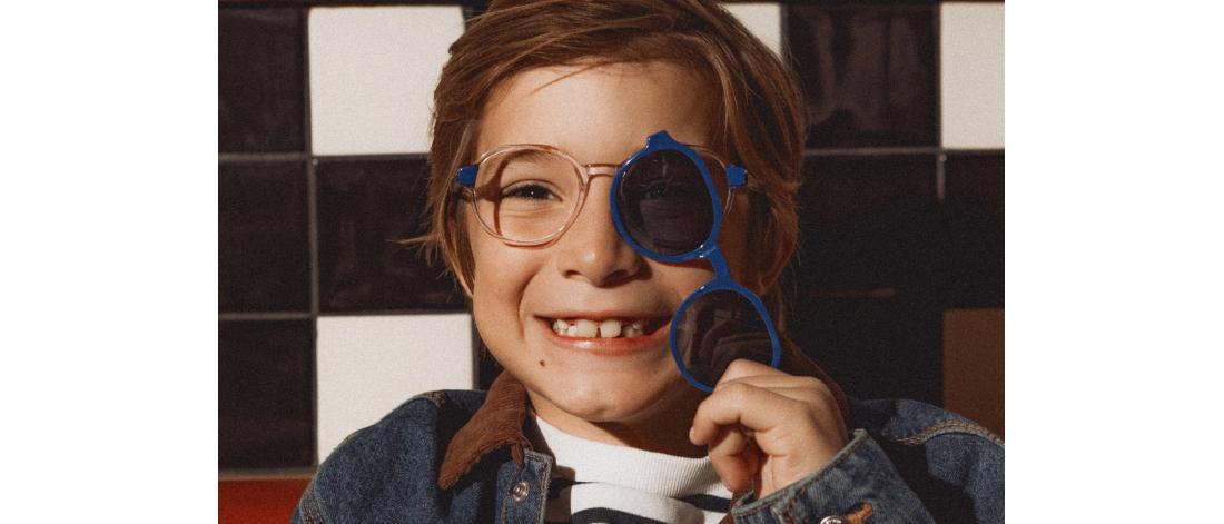Polar Clip Junior  Boy prescription glasses -  + Magnetic polarised solar clip - OCP636_C3 - OSMOSE - Octika