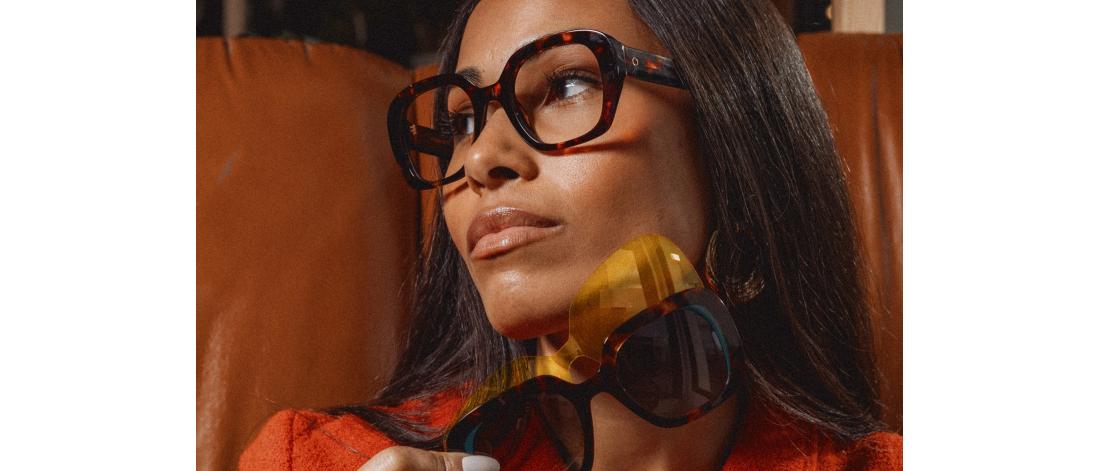 Polar Clip eyewear  Women - Acetate + Polarized solar magnetic clip - OCP652_C2 - OSMOSE - Octika