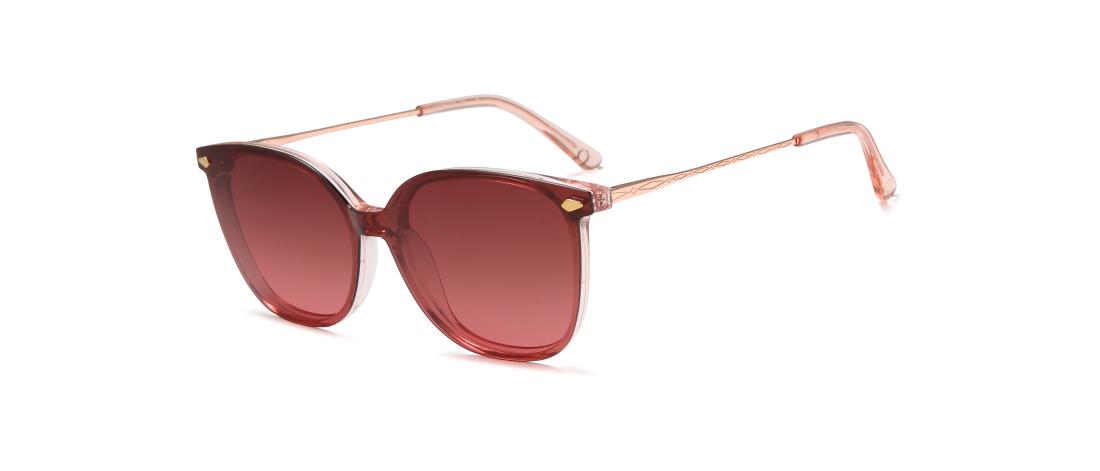 Polar Clip eyewear  Women - Acetate + Polarized solar magnetic clip - OCP562_C1 - OSMOSE - Octika