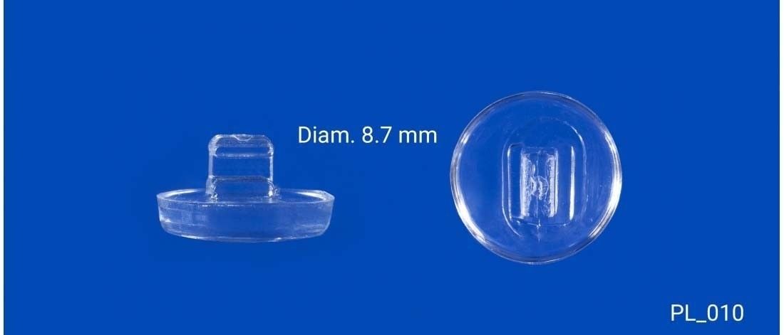 Push in PVC nose pads - Octika