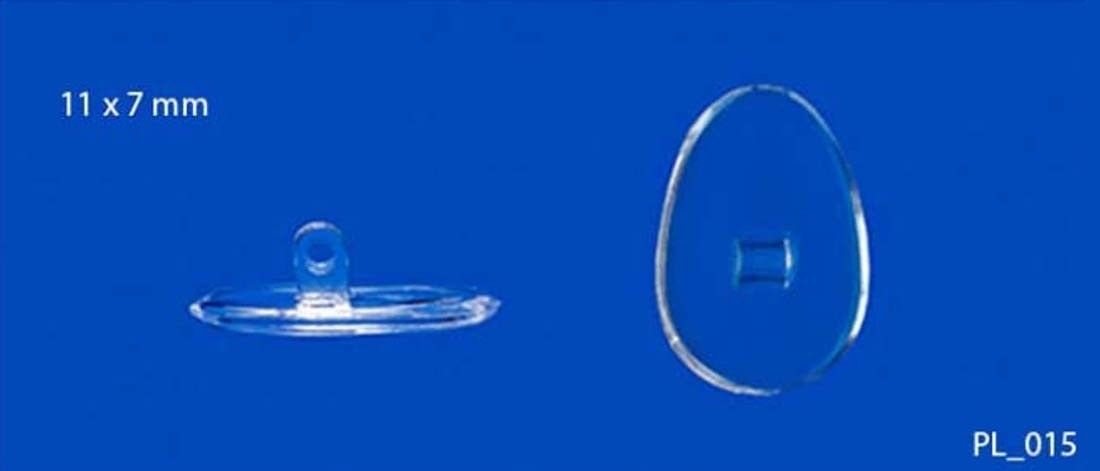 Screw in PVC nose pads - Octika
