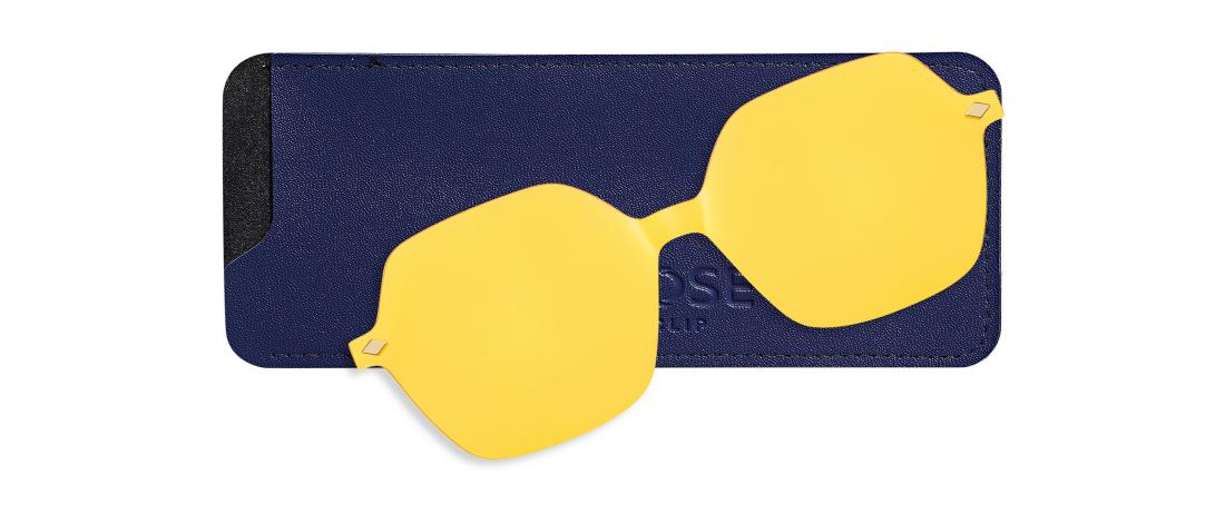 Clip magnético amarillo  Mujer - Conducción nocturna -  - OCP623_CLIP_DRIVE - OSMOSE - Octika