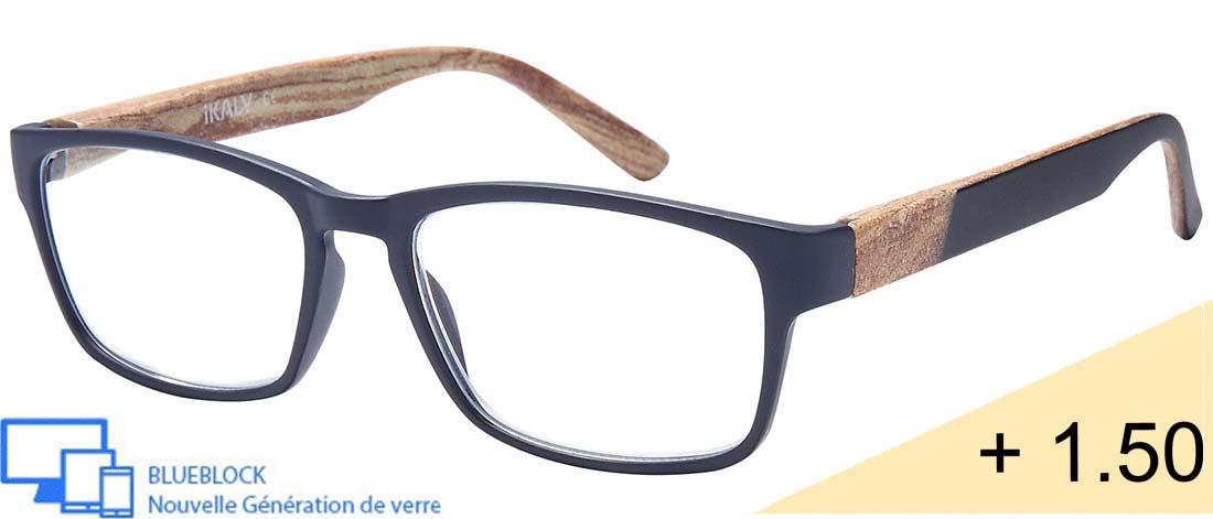 AU_C2_150 - Occhiali da Lettura Blueblock  Uomo - plastico (CP/TR90) - IKALY
