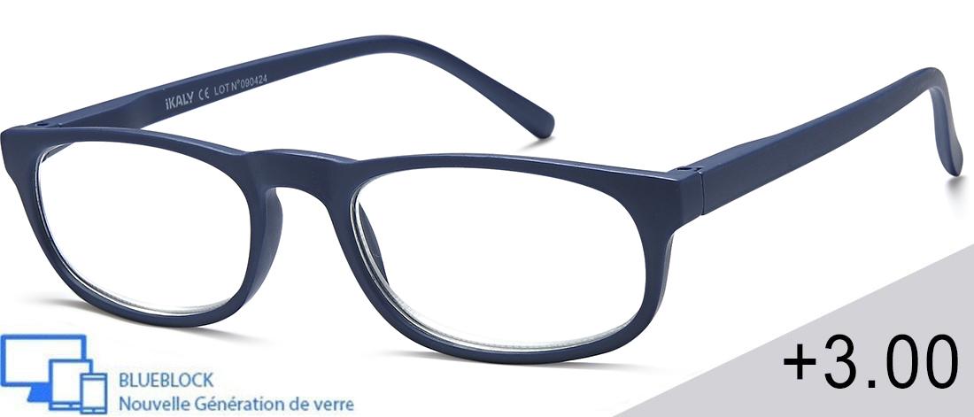 LO_C1_300 - Occhiali da Lettura Blueblock  Uomo - plastico (CP/TR90) - IKALY