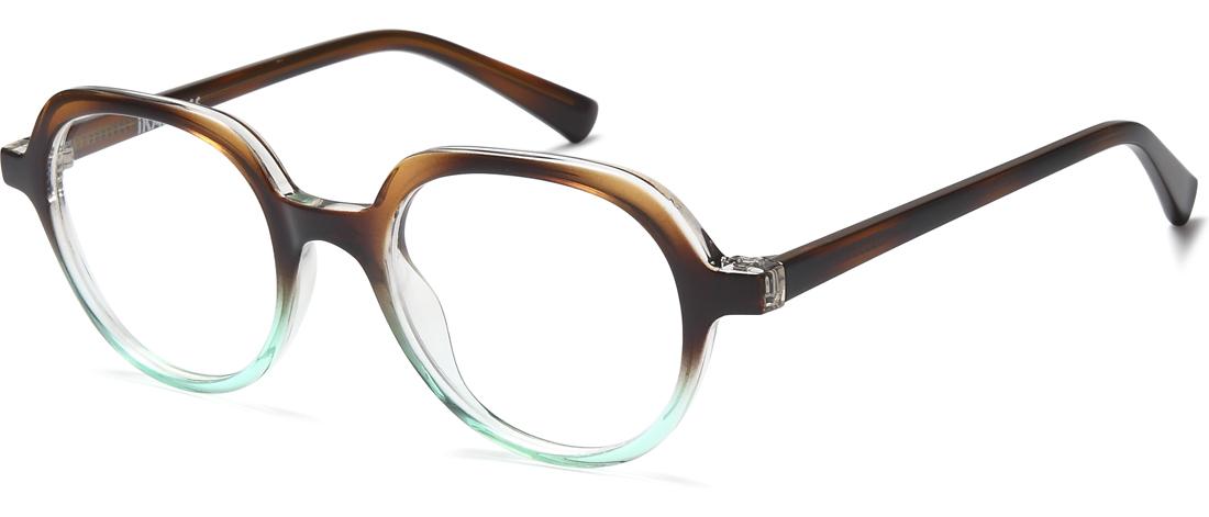 OP390_C2 - Occhiali da Vista  Donna - plastica (CP/TR90) - Ikaly - Octika
